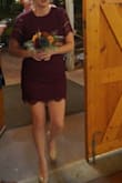 I bought this dress for my sister for my wedding reception. Quality was excellent and made well. My sister did wear shapewear under the dress to make the dress more of a relaxed fit. She would normally wear a medium but was glad she could fit in the small with the shapewear. Dress could fit multiple themes and would look good on a wide range of body types! Thanks Lulus for making online shipping easy. - Holly S.