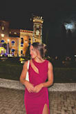 Exactly like the photos. Material is nice and has stretch to it. Fit perfectly. - Mikaela H.