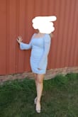 The dress is very good quality and a very pretty color. The pearls are very secure and I didn't feel like they would fall off. The fabric was very nice and the fit is very flattering. Would 100% buy again. - Evie B.