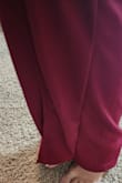 This dress could be so perfect. The color is amazing. The fit is good, well above the waist. Anything below the waist looks like it was made in a hurry. Seams do not line up; they pull in all the wrong directions. They make the dress look like it is out of shape and baggy. Very disappointed and hoping it is just one-off kind of item - Yulia L.
