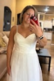 This dress was not only beautiful but also comfortable. It fit great and made me feel like a princess! - Tiffany C.