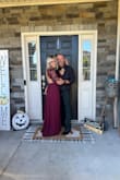 This dress was beautiful!!!! I got many compliments on this dress at the wedding I attended. It was very comfortable as well!!! I loved this dress!!! - Shannon H.