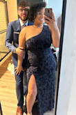 Over this past weekend, my boyfriend's frat brother got married in a museum. As this was a formal/cocktail attire, I felt this dress was perfectly suited for the event. The length of the dress, the material, and the cleavage coverage made this item very classy. All the while the one shoulder strap and slit kept it sexy. I will say it ran a little bigger in the chest area, but I found that to be very comfortable and the dress stayed in place all night. I felt absolutely beautiful in this piece. I am so thankful I went with my gut when it came to trying Lulu's! - ShyKeshia M.
