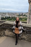 I had my eye on this coat for so long and finally got it. I love it so much. I am always freezing, but it actually kept me warm in chilly Scotland and Ireland weather. - Jillian Z.