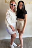 Got these shoes when I was in my bridal era. They're cute and comfy and match with anything. I've worn them on planes, walking and standing all day, and they hold up really well. Highly recommend these shoes! - Liz B.