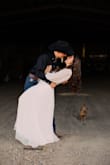 Loved this dress - it fit perfectly and wasn't see-through at all (can be hard to find with white dresses). It was a little bit too long for me, but I would rather have that than too short! Great material and looks exactly how it does in the picture. I wore it for engagement pictures and it was perfect! - Opal H.
