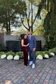 It was an amazing fit. I love a high neckline and the color was gorgeous. It was perfect for a fall wedding. I felt comfortable yet sexy because of the fabulous slit. Absolutely loved it and will definitely order from this site again. - Stephanie B.