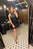 If you've shopped at Lulus before and you're tall, you know it can be hard to find a dress that's long enough. Although I'm normally a large, I ordered this in XL to have a little more length. It was a true mini dress but not too short! I had ordered about 6 dresses and none of them were working out (either too short or not true to size and too small). I loved the classic look of this dress and it really flattered my body type. I'm very tall with an athletic build and it fits nicely. - Allison G.