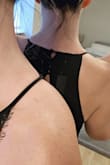 I am usually between a S and M; this S was too big. I ended up making it work by adding 3 small hooks above the zipper, but this made the opening in the back smaller and less elegant. The buttons at the back are uneven causing it to gape at the top, so I added a hook here as well. I still gave 4 stars because I complained to Lulus, and they fully refunded me. Unless you are 6 feet tall, you will need to hem it. - Emily D.