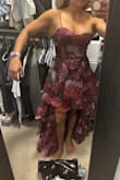 My other Lulu dresses & regular clothes are size small/XS. I can hardly zip this up. I feel like She Hulk in this dress with no stretch. - Jel L.