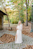 I loved the way this dress fits me! With my body shape, it's usually hard to find a dress that I really like but this one was perfect for me. I used it for my wedding and people could not stop complimenting me. I felt like a princess. I had to shorten it a bit (2 inches) because it was too long for me. - Raphaella P.