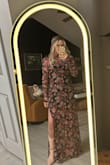 I'm going to wear this to a family winter wedding and found some low back, black shapewear that covers the midriff area, so it's more family appropriate. I'm also going to pair it with my light pink cowgirl boots. So comfy and fits like a glove! - Kati S.