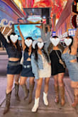 So cute and it can easily be dressed up or down. I paired it with a denim jacket + white cowboy boots and wore it to a country concert - Stephanie T.
