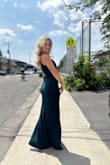 The dress was amazing got so many compliments and the stretchy material allows for you to move freely :) would buy in every color - Marie-Claude H.