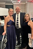 This dress was perfect, I have a large chest (36DDD) and a size large fit nicely with good support. I liked that it was padded since I couldn't wear a bra. The dress is very long, so it was perfect for tall girls like me! - Lindsay D.