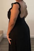 I got so many compliments on this dress! I should have worn higher heels, dragging it a bit, but still super comfy. - Karen G.