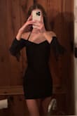 I absolutely love this dress. I purchased it for my friend's birthday party and got SO many compliments and questions asking where it's from. Fit like a glove and material is such good quality. So versatile too, can never go wrong with a little black dress! - Samantha B.