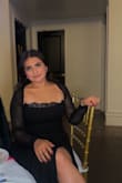 I wore this for a gala; the length was very long for me being 5'1. I wore 6 inch heels, and I still had to pick up the dress to walk, unfortunately! I just did not have time to get it altered, and that's okay! The wiring along the bust is built in and a little twisted in the dress, but I was able to fix it. The only bother was the lace; it would fold in or shrivel up a lot. I did buy some body tape, so that helped; definitely recommend! Overall, this dress was lovely; it gave great shape and coverage, and I will definitely be wearing it again. No dress is ever perfect, but I believe the price is fair for the quality! - Natalie M.