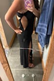 Loved the dress when I got it in, tried it on, and fit perfectly. The day before the wedding, I went to try on again with my shoes and the zipper came completely undone and wasn't able to fix. Dress was not to tight, a fault in the zipper itself. - Carlie Y.