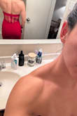 This dress was so pretty. I was bummed it didn't fit. The fit was perfect everywhere except at the top. I'm muscular and have strong lats - def not made for fit girls with muscular backs. Too tight at the top yet too big in the breasts. Felt like it was made for a tall skinny girl with big breasts. - Noel W.