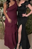 I got so many compliments on the dress. It was a bit long on me, should have worn higher heels or get it tailored, but I was still able to walk and dance with it, no big deal. Probably could've have worn better shapewear, but this was a last minute purchase on my end. - Karen G.