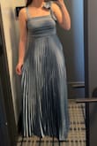 LOVED this dress and got so many compliments on it! It was several inches too long so I had it tailored. Highly recommend! - Kyleigh H.