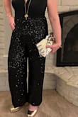 I loved this outfit so much. However, the only issue for me was that it was very, very long. I had to do a quick fix to make it work, but I will eventually get it tailored. I got so many compliments on it and look forward to an occasion where I can wear it again. My only other negative thought was that I ordered three outfits, both in two different sizes, since I wasnt sure how they would look on me or which one would fit. I was disappointed to find out there was a restocking fee. Its tough when you cant try things on in person beforehand. So, to sum it up, I loved the outfit and, overall, I am 100% satisfied with it. - Emily S.