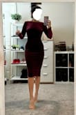 This dress is gorgeous. Its the right amount of sexy, and the color is beautiful. Unfortunately, its really thin and seems like it wouldnt even withstand a hand wash. Its so thin that you cant wear underwear or anything that would create lines. I first tried it with seamless panties, but even they showed. I then put on seamless shapewear, and that was the way to go, but because the back is so low, you could see it at the bottom V. The wire also sticks downward into the dress, making it impossible for the dress to sit flush with your skin, and I didnt even want to try sitting in it. You can see it in the picture, and thats with me really trying to make it work. The design is flawless, but the execution, not so much. Im bummed because I really liked it, but its going back. - Daisy H.