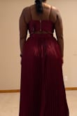 Beautiful fabric, beautiful dress, but it wasn't the right fit for my body. Sadly, I have to return but I wish I could keep and wear. - Semira A.