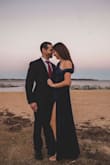 This dress was a huge hit for a formal quinceañera. The material is heavy, but not too heavy. I did have it altered to raise the hem, but otherwise it did not require any adjustments. Got lots of compliments throughout the night! - Rebecca Q.
