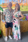 Such a fun set! Skirt is lined. Lots of compliments. I love wearing them separately too - but I do love the skirt more than the top! - Brittney S.
