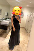 Loved the dress , normally I'm size S but I ordered a M size because I was worried of my wide hips,  but I had to fix and make it smaller so I think I should have ordered small size from the start. - JHANNA C.