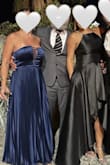 Insanely beautiful. Had to have the dress hemmed (story of my life) originally ordered a M but exchanged for a large to accommodate back and bust comfortably. Compliments all night. Nice heavy fabric as well. A true stunner! - Rosana J.
