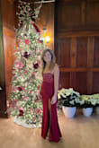 Material was not too heavy and beading at the top was so pretty! - Patricia O.