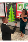 This dress made me feel so elegant and classy. I have a large bust and wide hips and usually very self conscious in form fitting dresses. I followed the size chart and ordered the recommended size Large, and it fit perfectly! It has some stretch to it as well. I received so many compliments. And I got engaged in this dress!! Definitely a keeper. - Jessica M.