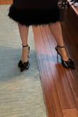 Statement shoe, period. I'm obsessed with them and even more cause I was blister free breaking these babies in. They bring in compliments galore and make your feet & calves look very sexy. Just get them. - Shana P.
