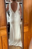 This was my very close #2 for my wedding. The mermaid shape was a little tight for my preference. - Krystyna K.