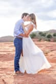 Wore ethos dress for my engagement shoot in Sedona, Arizona and it was absolutely PERFECT! 10/10 recommend! - Alexis G.