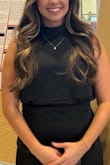 I wore this dress for my graduation and loved it. I got so many compliments on it, it was classy yet sexy and very flattering. AA little tight in the hips/butt area, it was more of a form fitting look than what the picture online showed. - Kaylyn B.