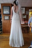 I love this dress, the beading is so beautiful!! I decided to choose this dress for my wedding and I'm very excited!! Beautiful fit and great material! - Xena B.