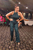 Awesome fit! I am a bit on the curvy side. It was extremely comfortable and I received many complaints during the event. - Hilda G.