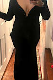 This dress was absolutely stunning, only downside is the glitter be prepared to have glitter everywhere. This dress hugged my curves in all the right places and was the perfect length for me at 5'8 with three inch heels. - Gladys H.