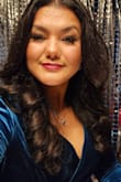 A little tight on my arms, but I would not change the size. I received a lot of compliments. The color blue looks just like the picture. I loved it. - Guillermina R.