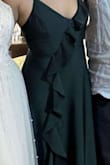 The dress is beautiful and chic. I received many compliments at my friends wedding. It did come wrinkled. It was way too long for my height. It took some extra work and money to get it hemmed and to iron all the material. I normally wear a size M, but I had exchanged all my previous purchases from Lulus in M to S. So I ordered this one in S. It was a bit tight for me in the waist. So I guess S is true to size? However, I'm not sure my chest would have fit well in size M. - Maya D.