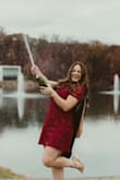 This dress was so flattering in so many ways. I got so many compliments. This was my first order from Lulus so I was nervous about fit. It fit me perfectly and photographed super well! It's probably one of my favorite dresses in my closet. I'm 5'3 with an athletic build and a large-ish bust. I loved it!!! - Briar C.