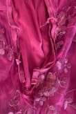 Bought this to wear to a gala, but when the gala arrived, the tiny zipper would not go up. It would snag on the fabric, and once I tried to take it off, the zipper would not go down. Had to tear the dress a bit just to get it off. Left me without anything to wear to the gala and only 21 days to return during a busy holiday season is ridiculous. Cheaply made and expensive for what it is. - Amber G.