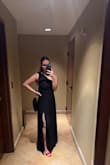 So cute & elegant!! I bought fashion tape to tape the bow in place; that was the only downside I had about the dress!!. - Barbara S.