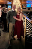 This dress was super comfy for my holiday party. It fit fairly true to size and having the ties for sleeves helped me to make it fit a bit snugger. - Gracie C.