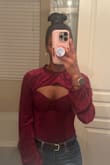 This is by far my favorite bodysuit that I've order from Lulus!!! It's amazing how you can dress this bodysuit up or even wear it casual. Worn a strapless bra underneath this bodysuit, back in mid November, for a Friendsgiving party and got whole bunch of compliments. This is definitely worth the purchase. - Brittani D.
