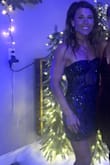 Loved this dress. It fit perfectly and I felt amazing. It was comfortable too. So glad I found this perfect dress for a holiday cocktail party. - Sarah M.